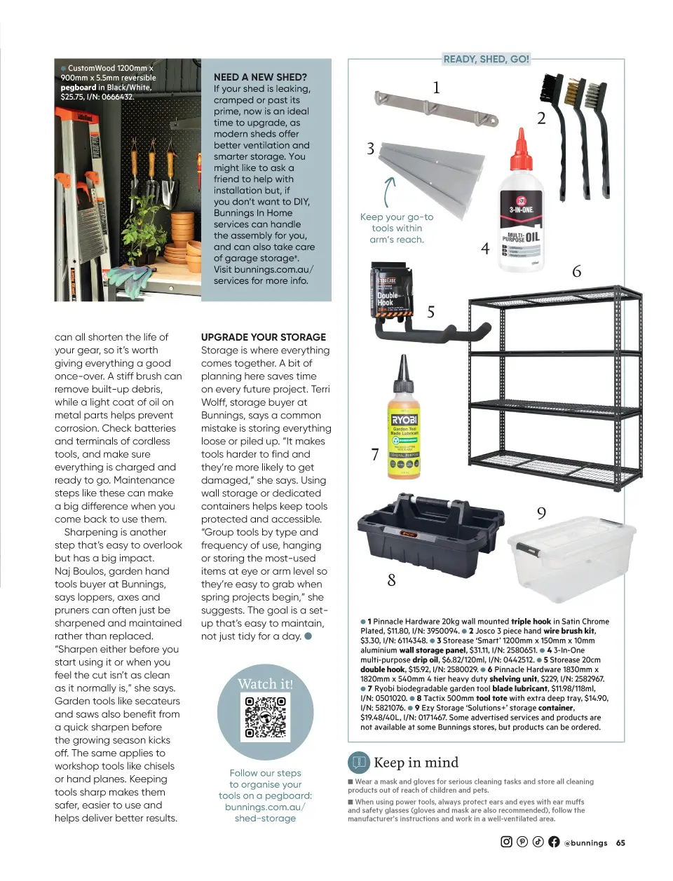 Bunnings Bunnings Magazine August 2026 — page 73