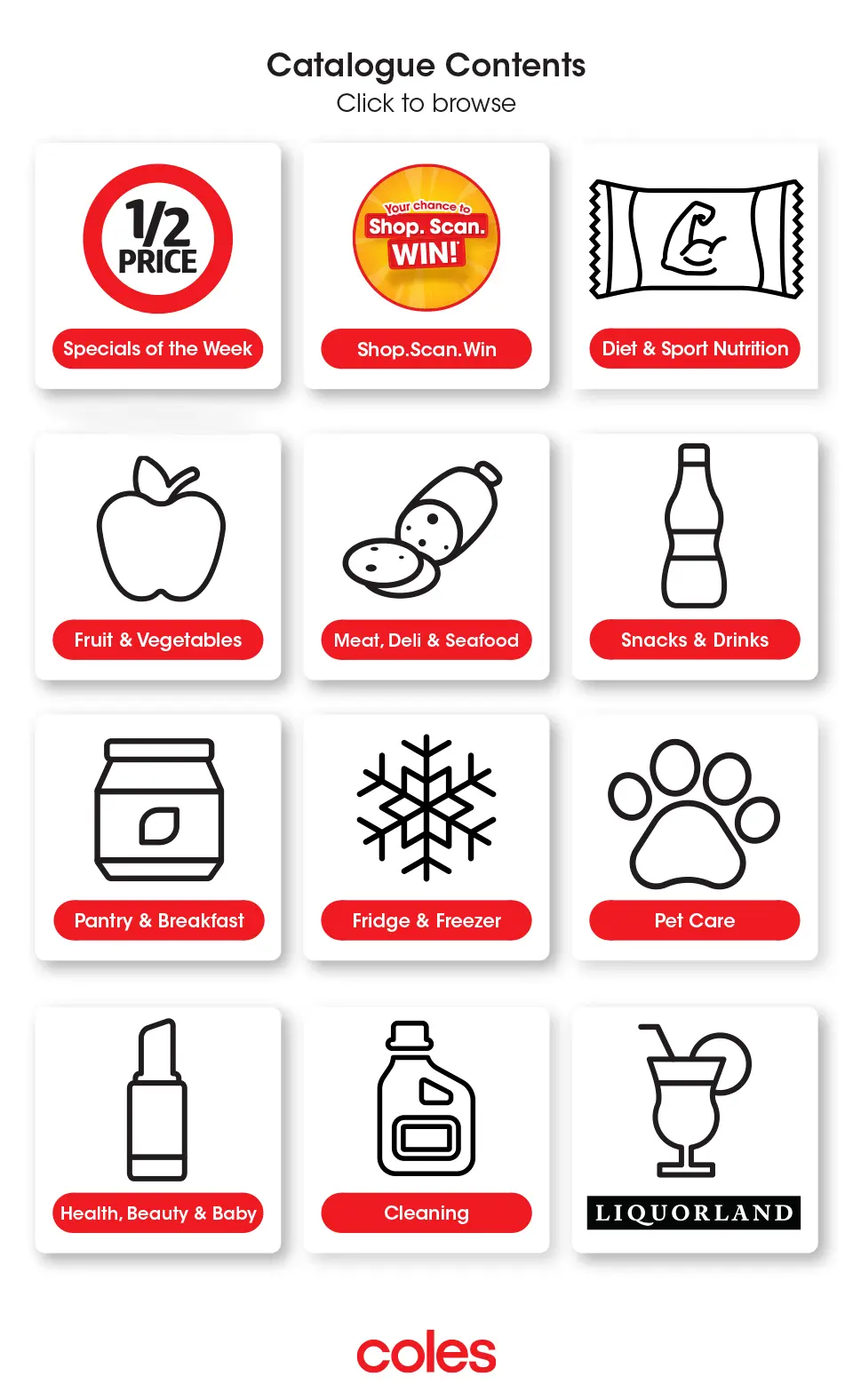 Coles Coles Catalogue VIC