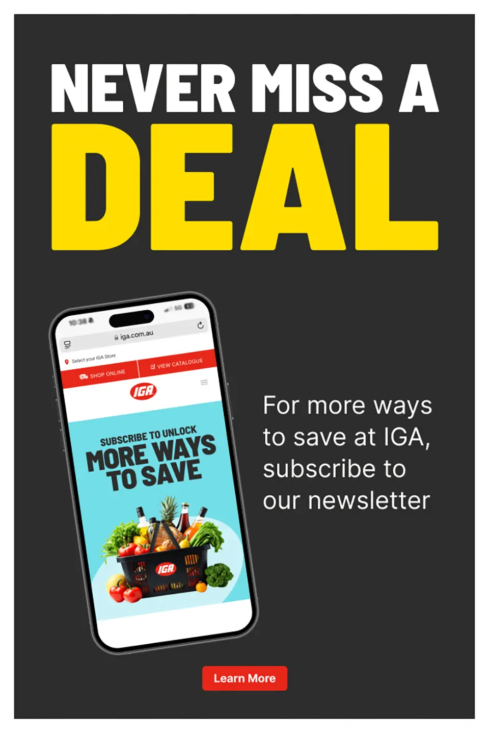 IGA IGA Weekly Catalogue WA — page 38