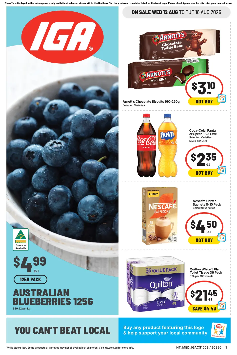 IGA IGA Weekly Catalogue NT