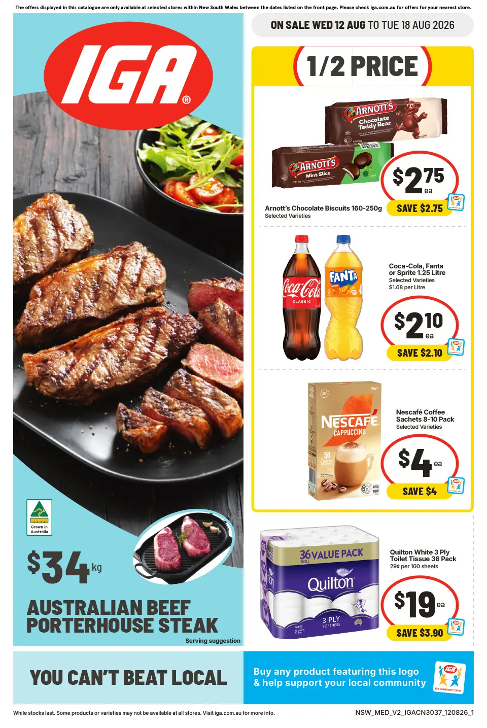 IGA catalogue cover