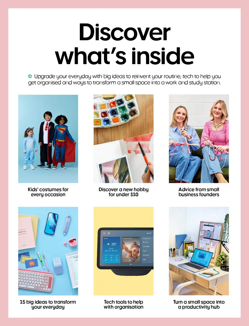 Officeworks catalogue cover