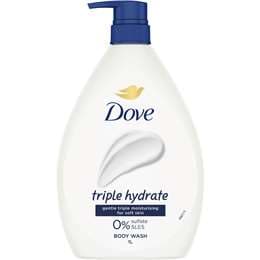 Dove Body Wash Triple Hydrate 1L