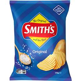 Smith's Crinkle Cut Potato Chips Original 170g